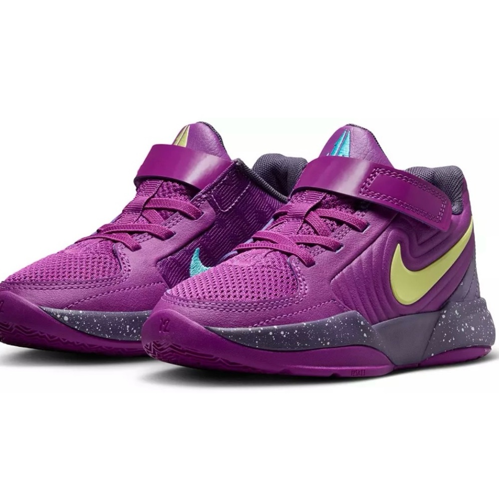 Nike Purple and Gray Sneakers